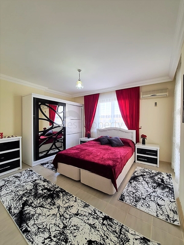 قريبة من البحر - غرفتين وصالة مفروشة - في مهموتلار / الانيا 