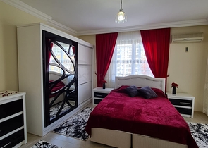 قريبة من البحر - غرفتين وصالة مفروشة - في مهموتلار / الانيا 