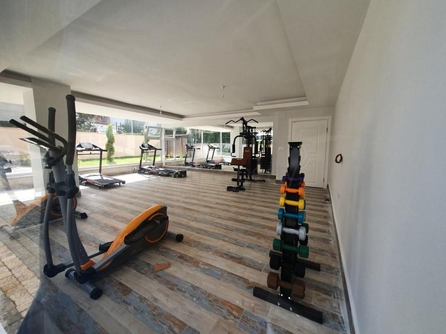 ضمن مجمع سكني حديث -شقة غرفتين وصالة مفروشة - في مهموتلار / الانيا 