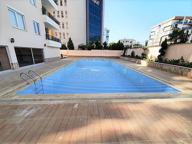 ضمن مجمع سكني حديث -شقة غرفتين وصالة مفروشة - في مهموتلار / الانيا 