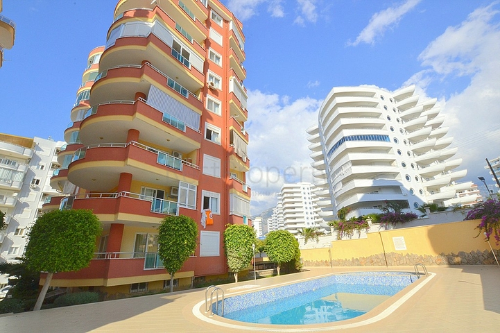 شقة غرفتين وصالة مفروشة - قريبة من البحر والخدمات - في مهموتلار / الانيا 