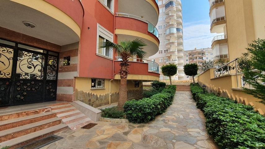 شقة غرفتين وصالة مفروشة - قريبة من البحر والخدمات - في مهموتلار / الانيا 