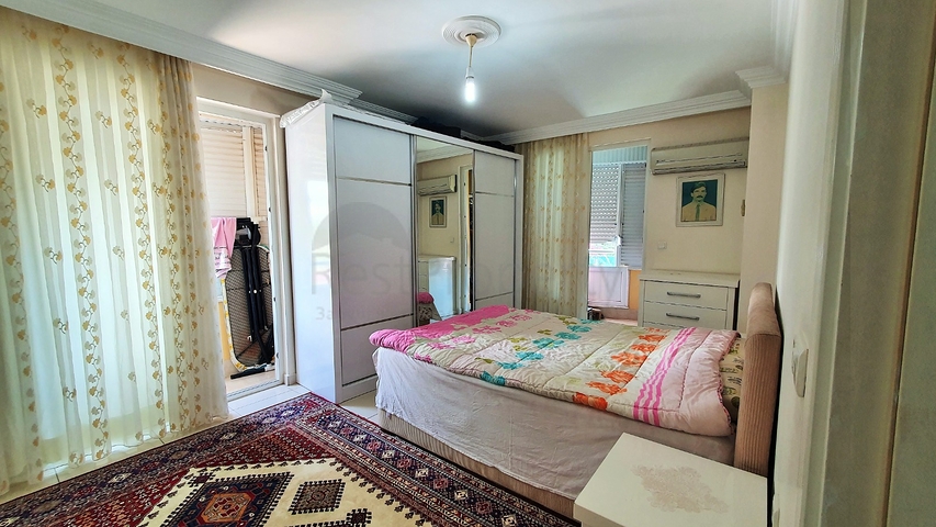 شقة غرفتين وصالة مفروشة - قريبة من البحر والخدمات - في مهموتلار / الانيا 