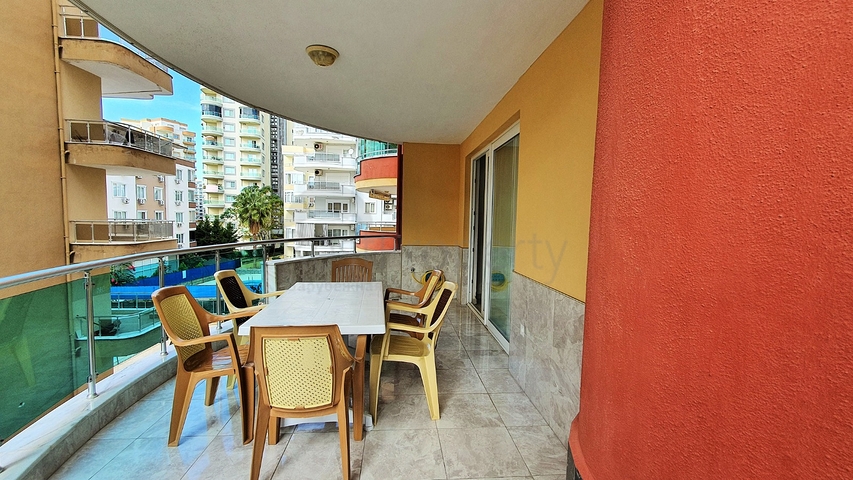 شقة غرفتين وصالة مفروشة - قريبة من البحر والخدمات - في مهموتلار / الانيا 