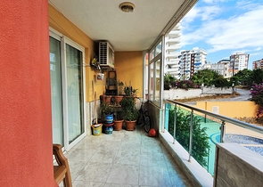 شقة غرفتين وصالة مفروشة - قريبة من البحر والخدمات - في مهموتلار / الانيا 