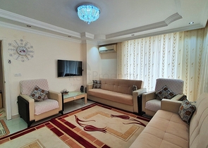 شقة غرفتين وصالة مفروشة - قريبة من البحر والخدمات - في مهموتلار / الانيا 