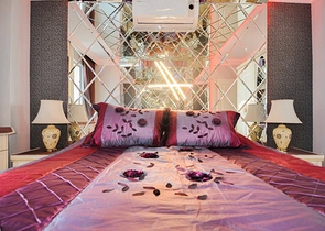 اطلالة بحر - شقة فاخرة - تصميم 2 غرفة وصالة - في مهموتلار / الانيا 