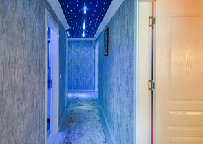 اطلالة بحر - شقة فاخرة - تصميم 2 غرفة وصالة - في مهموتلار / الانيا 