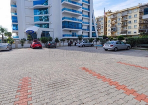 اطلالة بحر - شقة فاخرة - تصميم 2 غرفة وصالة - في مهموتلار / الانيا 