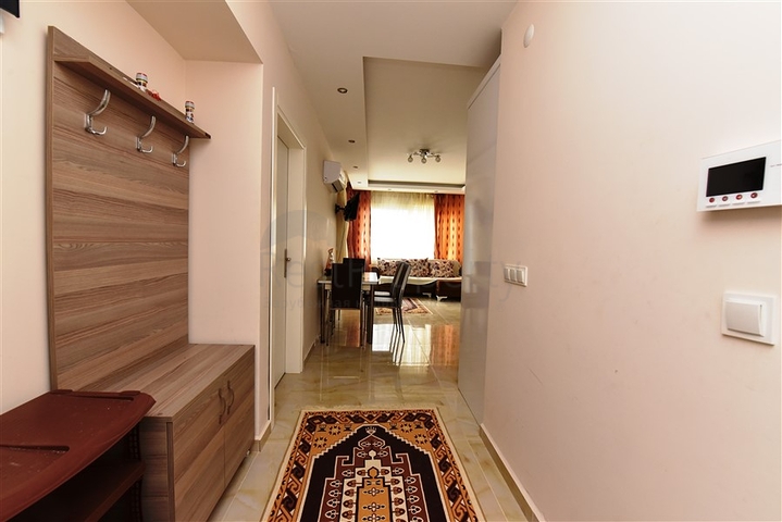 شقة غرفة وصالة - مفروشة - في منطقة قريبة من البحر والاسواق - مهموتلار / الانيا 