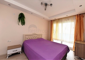 شقة غرفة وصالة - مفروشة - في منطقة قريبة من البحر والاسواق - مهموتلار / الانيا 