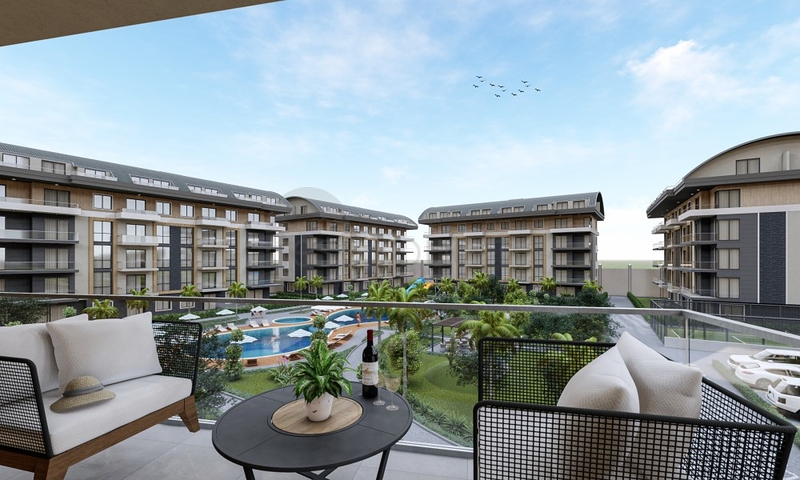 بالاقساط دون فوائد- شقق ضمن مجمع سكني قيد الانشاء -في اوبا / الانيا 