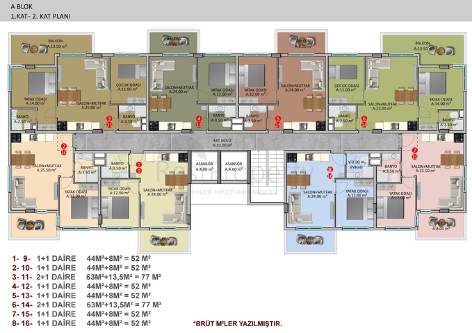 بالاقساط دون فوائد- شقق ضمن مجمع سكني قيد الانشاء -في اوبا / الانيا 