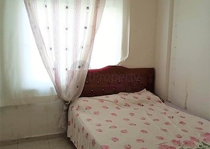 بسعر مناسب - شقة غرفة وصالة مفروشة - قريبة من البازار - في مهموتلار / الانيا 