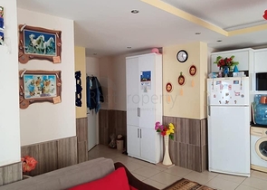 بسعر مناسب - شقة غرفة وصالة مفروشة - قريبة من البازار - في مهموتلار / الانيا 