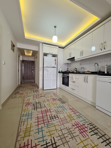 اطلالة بحرية - صف اول - شقة غرفتين وصالة - مفروشة - بسعر مناسب -في مهموتلار / الانيا 