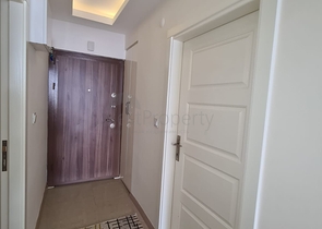 اطلالة بحرية - صف اول - شقة غرفتين وصالة - مفروشة - بسعر مناسب -في مهموتلار / الانيا 