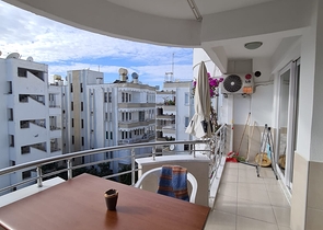 اطلالة بحرية - صف اول - شقة غرفتين وصالة - مفروشة - بسعر مناسب -في مهموتلار / الانيا 