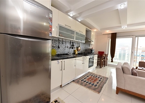 اطلالة بحرية - دوبلكس مؤثثة - في كاستل / الانيا 