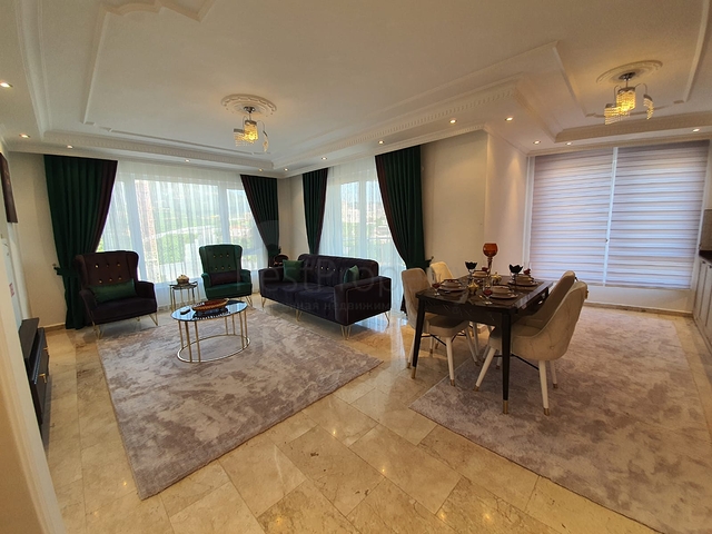 طابق مرتفع - شقة غرفتين وصالة - في مهموتلار / الانيا 