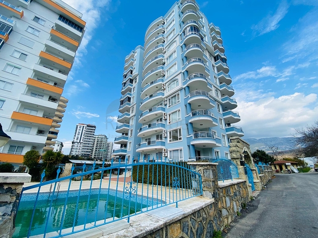 طابق مرتفع - شقة غرفتين وصالة - في مهموتلار / الانيا 