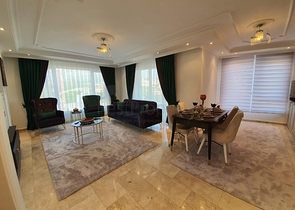 طابق مرتفع - شقة غرفتين وصالة - في مهموتلار / الانيا 