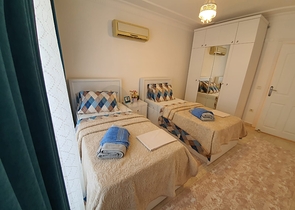 طابق مرتفع - شقة غرفتين وصالة - في مهموتلار / الانيا 