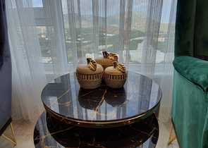 طابق مرتفع - شقة غرفتين وصالة - في مهموتلار / الانيا 