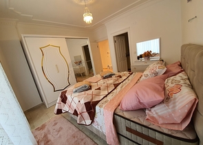 طابق مرتفع - شقة غرفتين وصالة - في مهموتلار / الانيا 