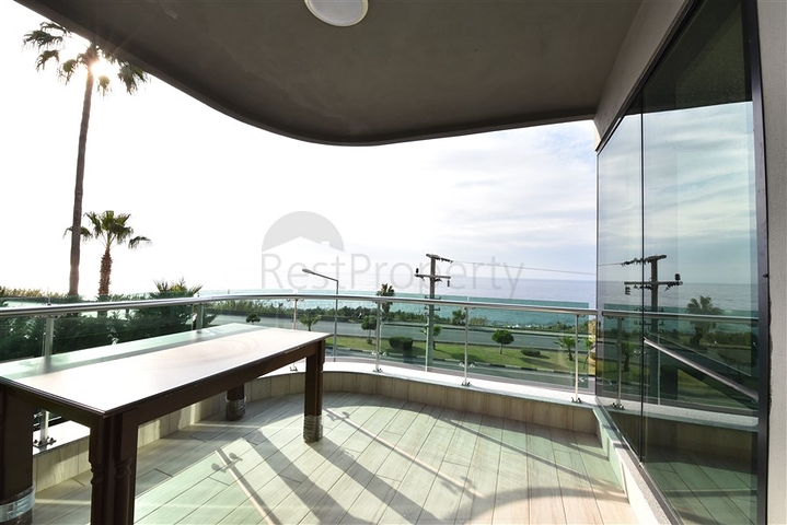 اطلالة بحرية مباشرة - شقة 2 غرفة وصالة - ضمن مجمع سكني حديث - كارجي جاك / الانيا 