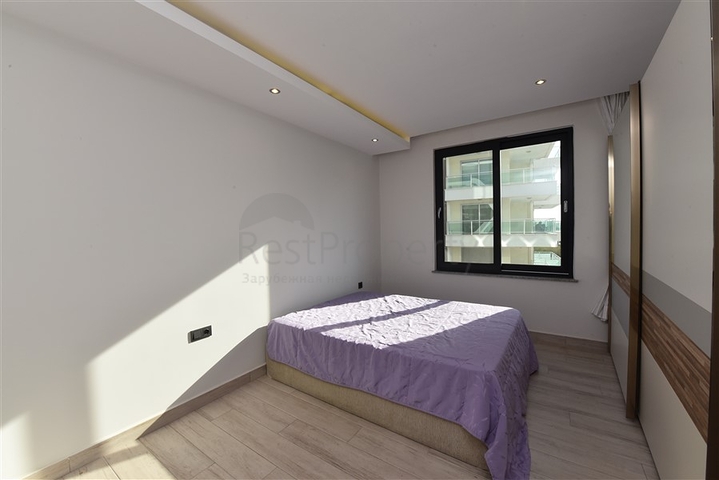 اطلالة بحرية مباشرة - شقة 2 غرفة وصالة - ضمن مجمع سكني حديث - كارجي جاك / الانيا 