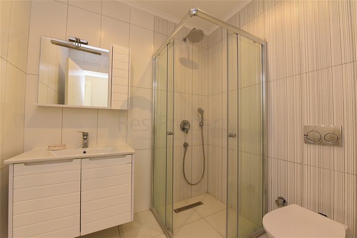 اطلالة بحرية مباشرة - شقة 2 غرفة وصالة - ضمن مجمع سكني حديث - كارجي جاك / الانيا 