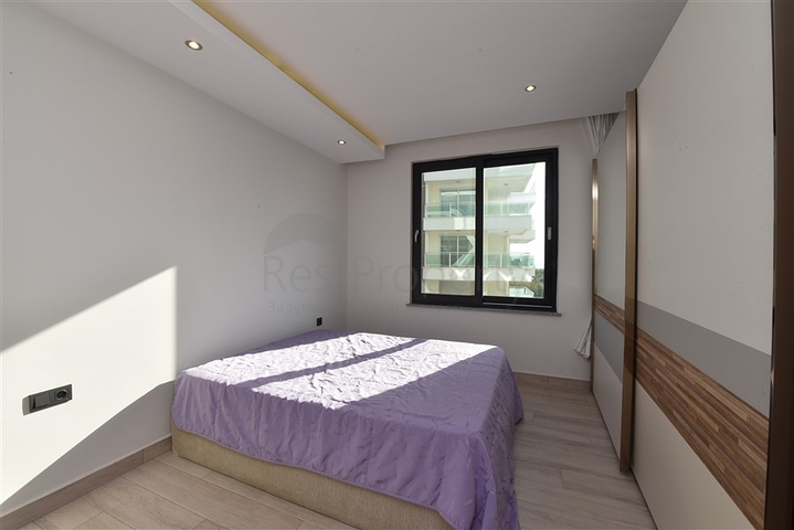 اطلالة بحرية مباشرة - شقة 2 غرفة وصالة - ضمن مجمع سكني حديث - كارجي جاك / الانيا 