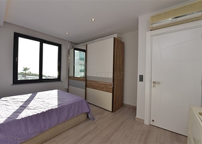 اطلالة بحرية مباشرة - شقة 2 غرفة وصالة - ضمن مجمع سكني حديث - كارجي جاك / الانيا 