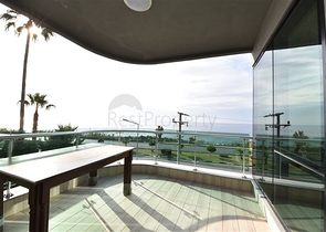 اطلالة بحرية مباشرة - شقة 2 غرفة وصالة - ضمن مجمع سكني حديث - كارجي جاك / الانيا 