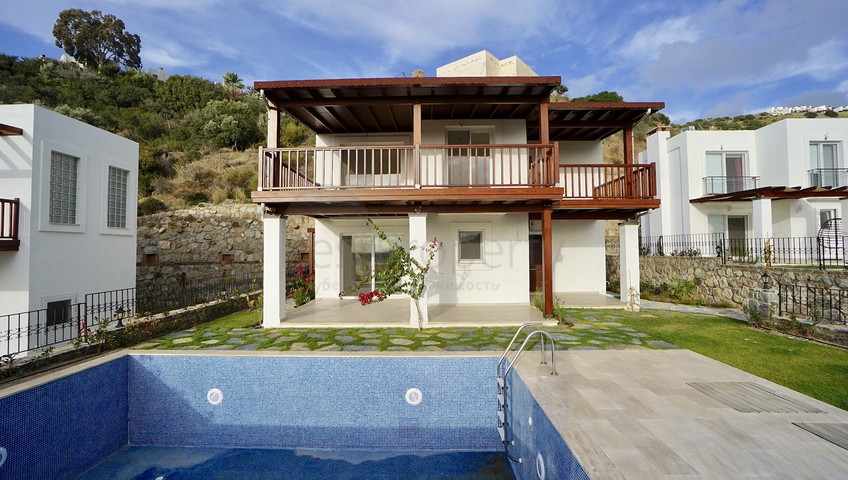 فلل في يودروم - تصميم 3 غرف - مسبح خاص .