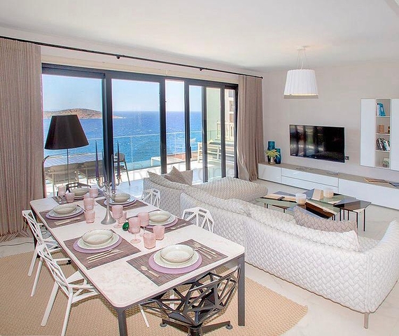 اطلالة بحرية - شقق عائلية واسعة - فاخرة - في بودروم 