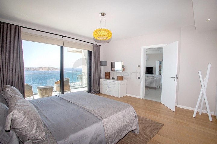 اطلالة بحرية - شقق عائلية واسعة - فاخرة - في بودروم 