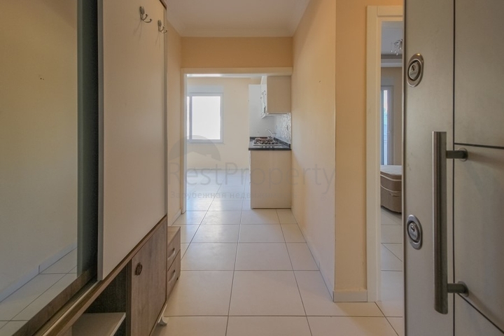 شقة غرفتين وصالة - ضمن مجمع سكني - قريب من البحر والخدمات - في مهموتلار / الانيا