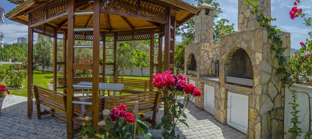 اطلالة مفتوحة - شقة 1+1 - ضمن منطقة هادئة - في مهموتلار / الانيا 