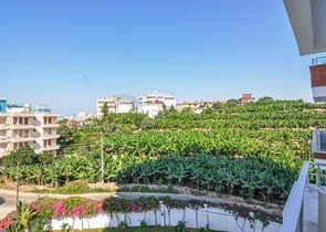 اطلالة مفتوحة - شقة 1+1 - ضمن منطقة هادئة - في مهموتلار / الانيا 