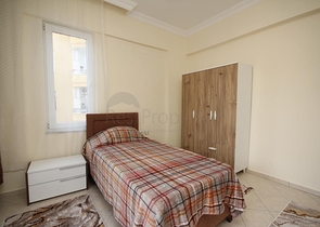 100 متر عن شاطئ البحر - شقة غرفتين وصالة مفروشة - مهموتلار / الانيا 