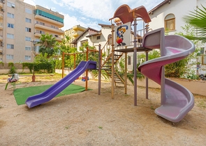 100 متر عن شاطئ البحر - شقة غرفتين وصالة مفروشة - مهموتلار / الانيا 