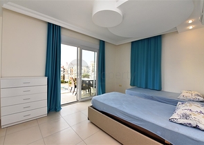 ضمن مجمع  نجوم - شقة 2 غرفة وصالة - مؤثثة - في افسلار / الانيا 