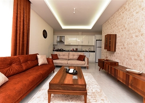 قريبة من البحر - بناء جديد - شقة 2 غرفة وصالة -في مهموتلار / الانيا 