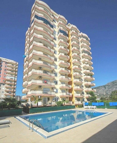 طابق مرتفع - شقة 2 غرفة وصالة -مساحة 125 م - في مهموتلار / الانيا