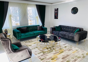 فرصة مميزة  ! دوبلكس جديدة - مفروشة -3 غرف وصالة -في مهموتلار / الانيا