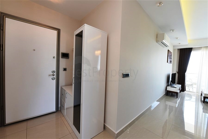 اطلالة بحر ساحرة - طابق مرتفع -شقة 1+1 مفروشة -في مهموتلار / الانيا 