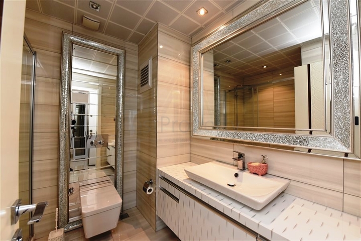 اطلالة بحر ساحرة - طابق مرتفع -شقة 1+1 مفروشة -في مهموتلار / الانيا 