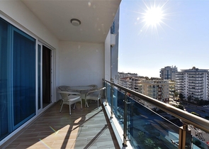 اطلالة بحر ساحرة - طابق مرتفع -شقة 1+1 مفروشة -في مهموتلار / الانيا 